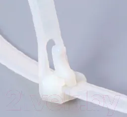 Изображение товара Стяжка для кабеля Fortisflex КСР 61032 (100 шт, белый)