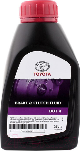 Изображение товара Тормозная жидкость Toyota/Lexus Dot 4 / 0882380111 (0.5л)