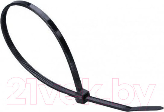 Изображение товара Стяжка для кабеля Fortisflex КСС 49791 (100шт, черный)