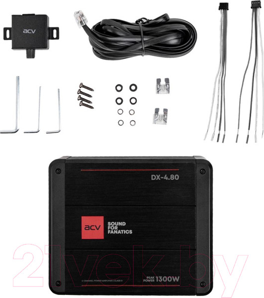 Изображение товара Автомобильный усилитель ACV DX-4.80 v2