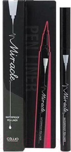 Изображение товара Подводка-фломастер для глаз Cellio Miracle Waterproof Penliner