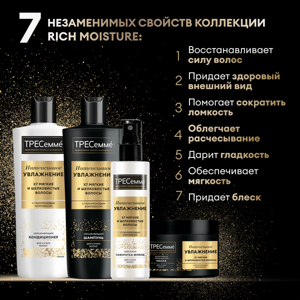 Изображение товара Маска для волос Tresemme Rich Moisture Интенсивная для сухих волос (300мл)