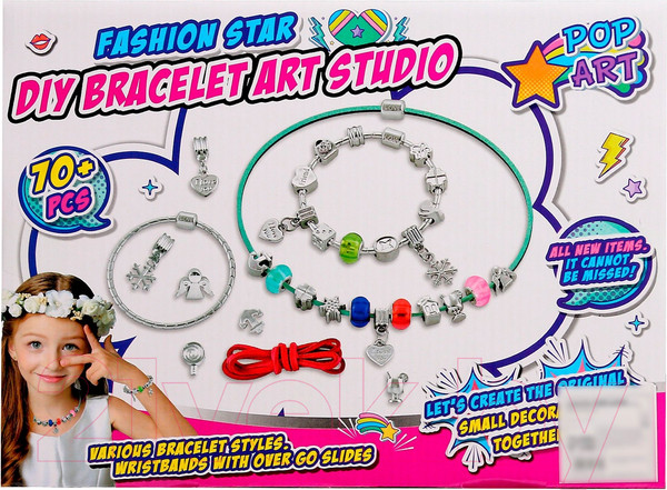 Изображение товара Набор для создания украшений Sima-Land Браслеты и ожерелья 868-77 / 9212742