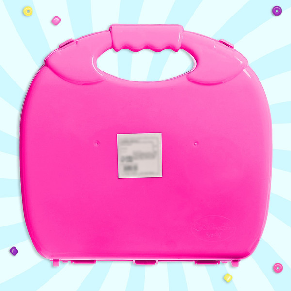 Изображение товара Набор для создания украшений Эврики Чемодан. Милые брелочки 11532 / 9758391 (розовый)