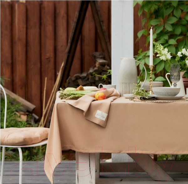 Изображение товара Скатерть Этель Eco / 10398292 (бежевый)