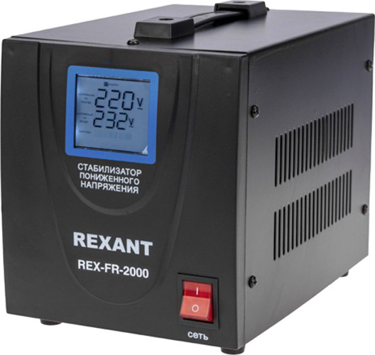 Изображение товара Стабилизатор напряжения Rexant REX-FR-2000 / 11-5023