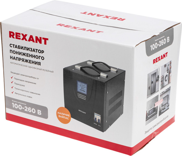 Изображение товара Стабилизатор напряжения Rexant REX-FR-5000 / 11-5025