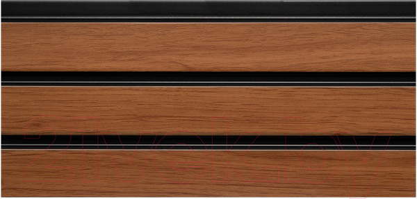 Изображение товара Реечная панель Grace ПВХ 3D RAIL Вишня (2700х120х10мм)