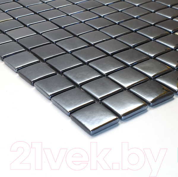 Изображение товара Мозаика Gidrostroy Glass Mosaic L-007 (317x317, черный)