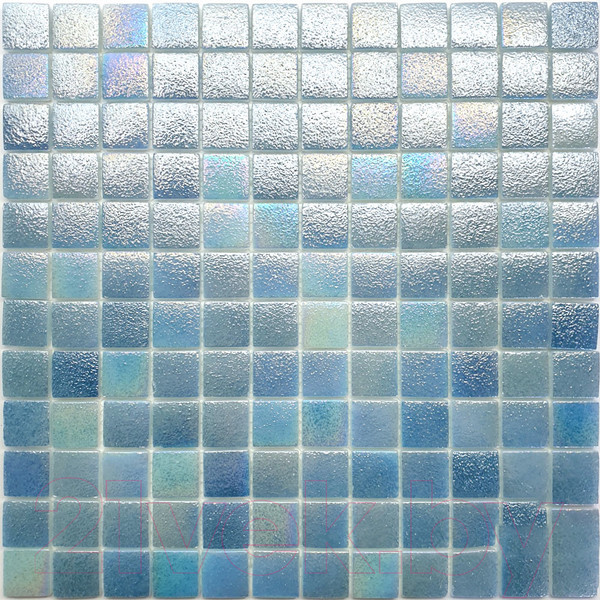 Изображение товара Мозаика Gidrostroy Glass Mosaic NL-002 (317x317, светло-голубой)
