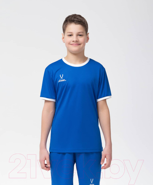 Изображение товара Футболка игровая футбольная Jogel Camp Origin Jersey / JFT-1020-K (YS, синий/белый)