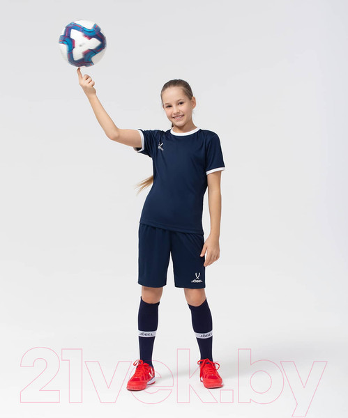 Изображение товара Футболка игровая футбольная Jogel Camp Origin Jersey / JFT-1020-K (YXXS, темно-синий/белый)