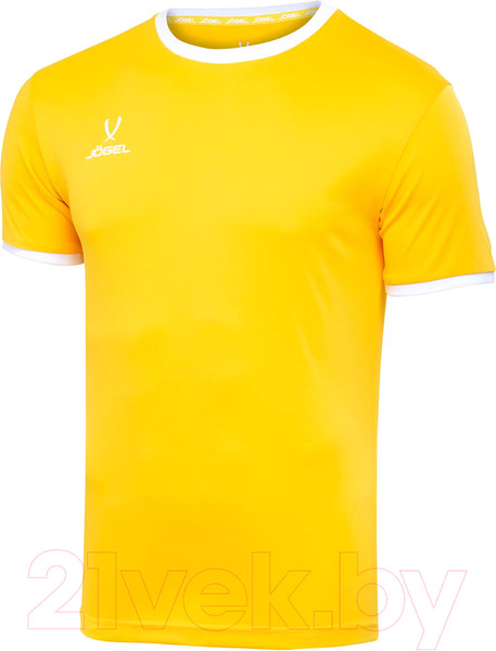 Изображение товара Футболка игровая футбольная Jogel Camp Origin Jersey / JFT-1020 (S, желтый/белый)
