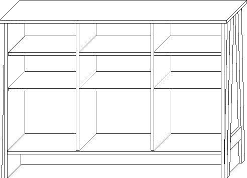 Изображение товара Тумба Мебель-КМК 2Д Скандинавия 0905.31 (антрацит/дуб наварра)