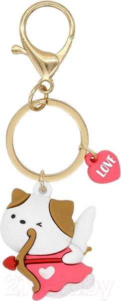 Изображение товара Брелок Miniso Mini Family Pink Romance Series. Кот 8424