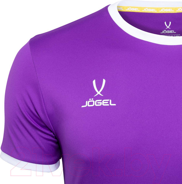 Изображение товара Футболка игровая футбольная Jogel Camp Origin Jersey / JFT-1020 (S, фиолетовый/белый)