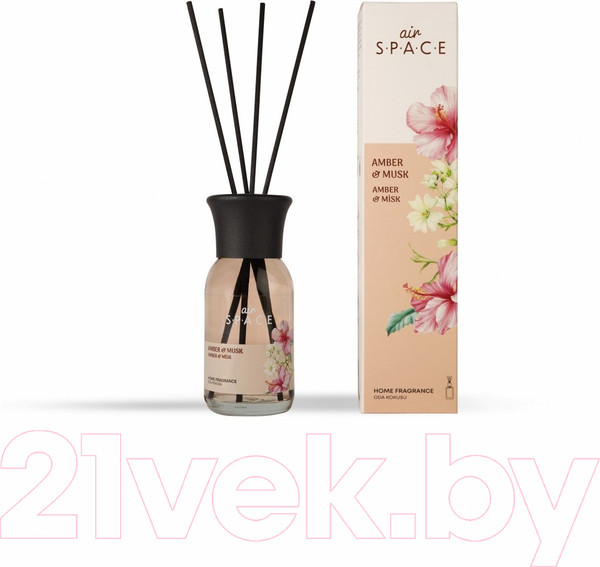 Изображение товара Аромадиффузор AirSpace Cylinder Амбра и Мускус 122544 (100мл)