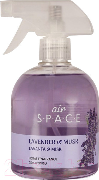 Изображение товара Спрей парфюмированный AirSpace Лаванда и Мускус 122384 (500мл)