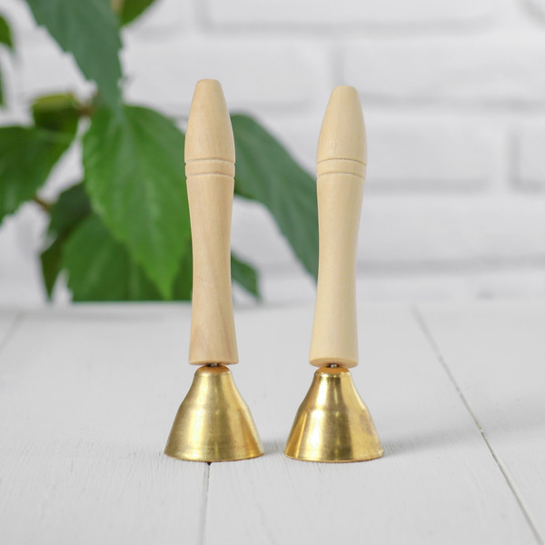 Изображение товара Музыкальная игрушка Sima-Land Колокольчики / 4619374 (2шт)