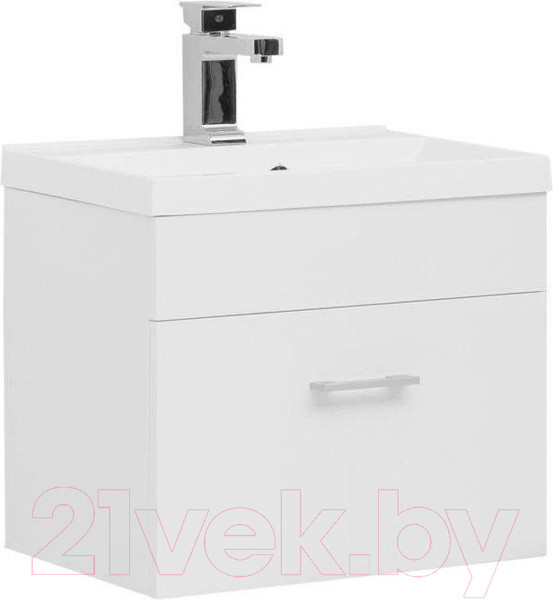 Изображение товара Тумба под умывальник Aquanet Нота New 50 / 335416 (белый глянецевый)