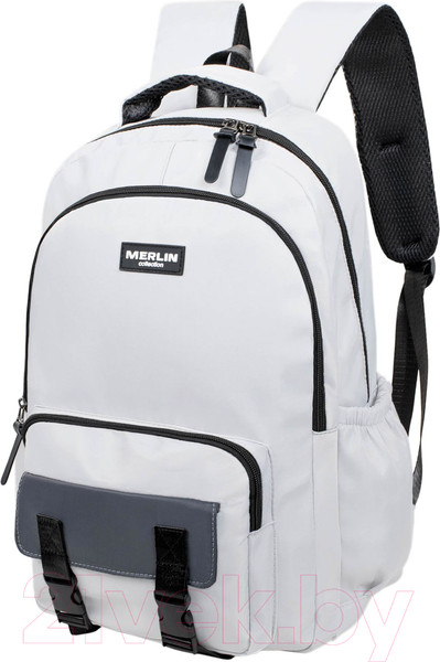 Изображение товара Школьный рюкзак Merlin M2909 (светло-серый)