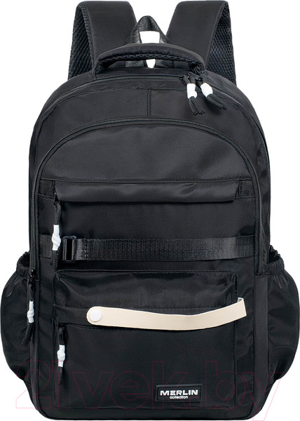 Изображение товара Школьный рюкзак Merlin M37163 (черный)