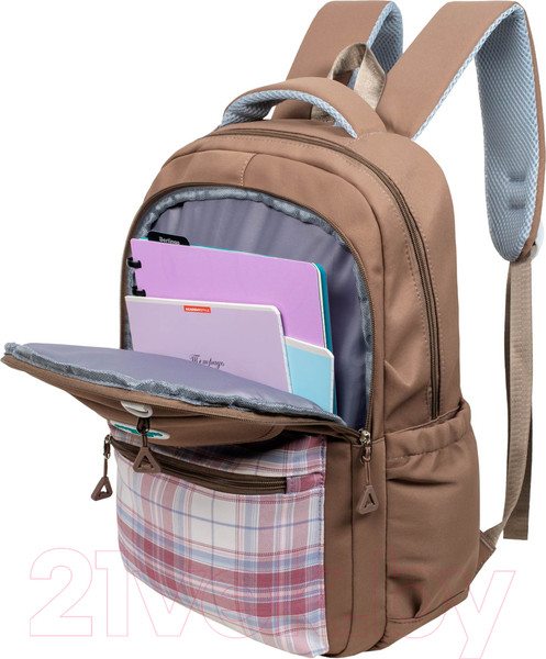 Изображение товара Школьный рюкзак Merlin M16141 (бежевый)