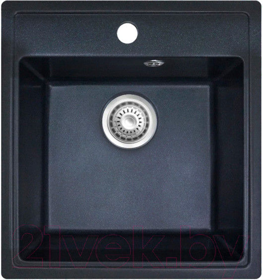 Изображение товара Мойка кухонная Granrus GR-460 (черный)