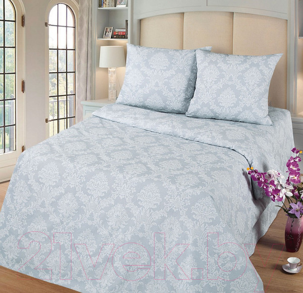 Изображение товара Комплект постельного белья Milanika Кварц 2сп (поплин-жаккард)