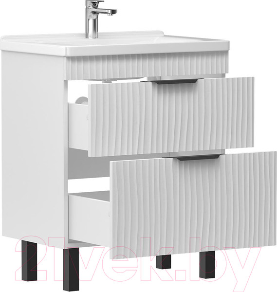 Изображение товара Тумба под умывальник Volna Lotty 80.2Y Миранда (напольная)