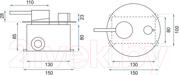 Изображение товара Душевая система со смесителем REA Lungo REA-P4420 (черный металлик)