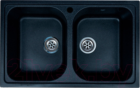 Изображение товара Мойка кухонная Granrus GR-785 W (черный)