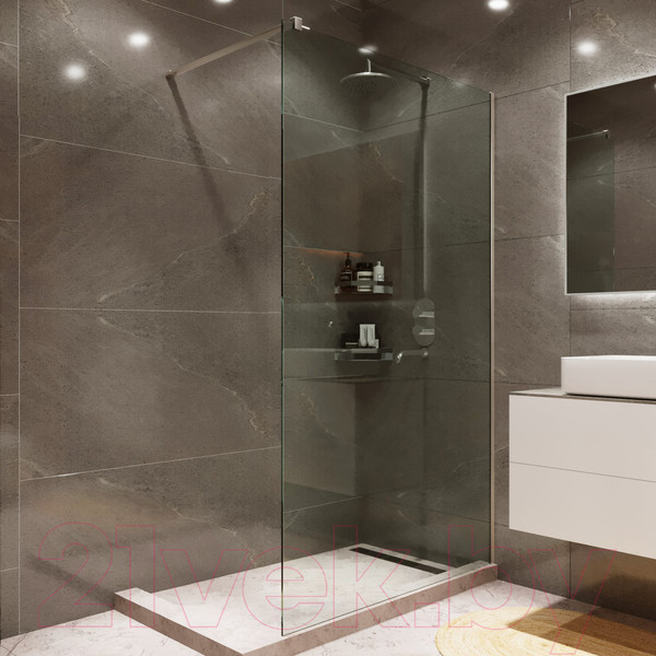 Изображение товара Душевая стенка Benetto BEN-602 SL C 110x200