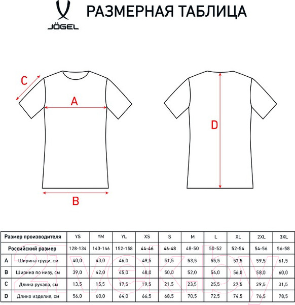 Изображение товара Футболка игровая футбольная Jogel Division PerFormDRY Union Jersey (XL, желтый)