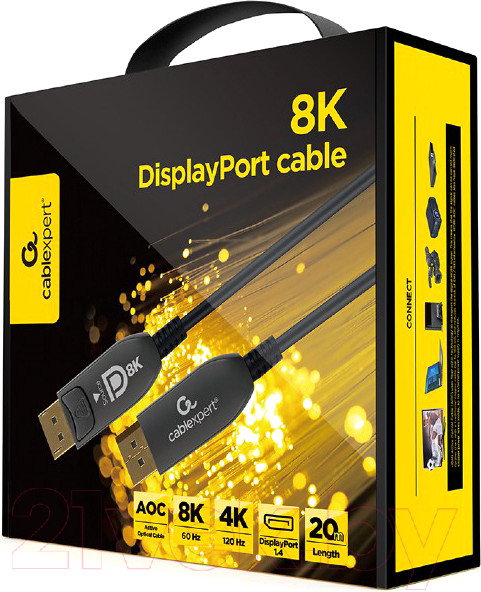 Изображение товара Кабель Cablexpert CC-DP8K-AOC-20M
