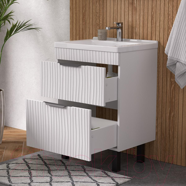 Изображение товара Тумба под умывальник Volna Lotty 60.2Y Миранда (напольная)