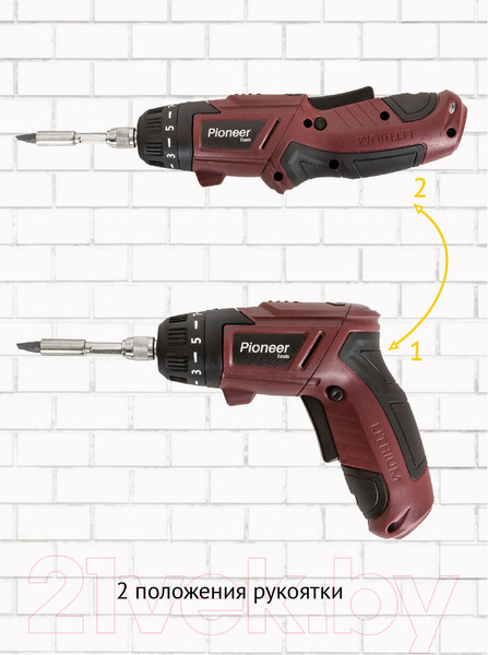 Изображение товара Электроотвертка Pioneer CS-M0404C