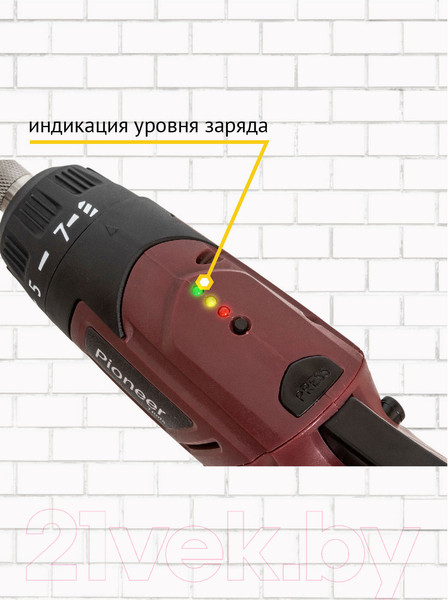 Изображение товара Электроотвертка Pioneer CS-M0404C