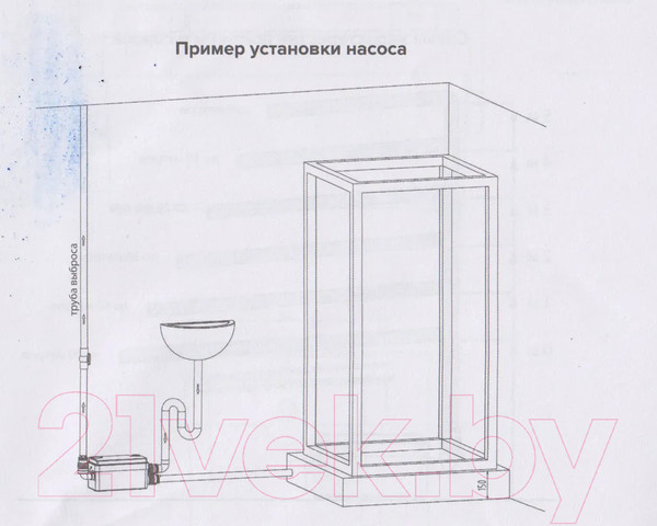 Изображение товара Канализационная установка Ватермакс Сандуш-80