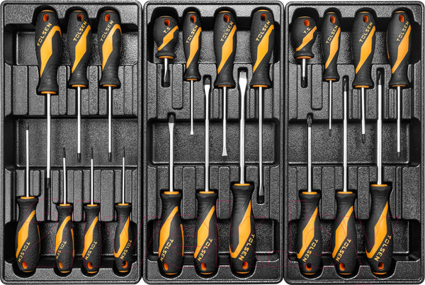 Изображение товара Универсальный набор инструментов Tolsen TT85412 (с тележкой)