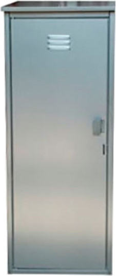 Изображение товара Шкаф для газового баллона Петромаш 1x50л (серый)