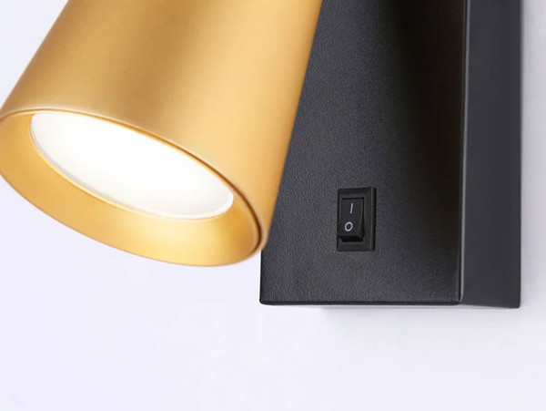 Изображение товара Бра Ambrella TA13142 BK/GD (черный/золото)