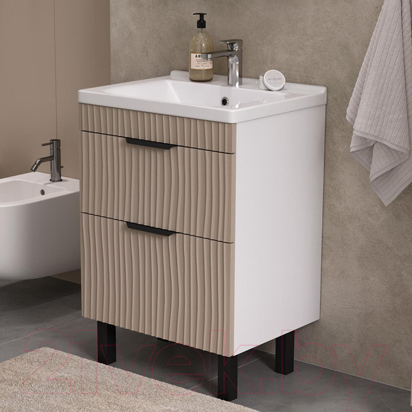 Изображение товара Тумба под умывальник Volna Lotty 70.2Y Миранда (латте,напольная)