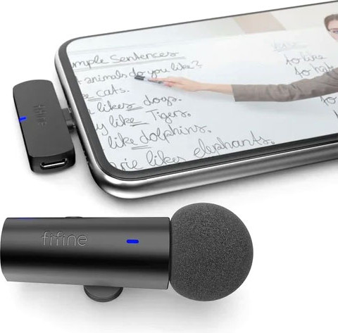 Изображение товара Радиосистема микрофонная Fifine M8 (черный)