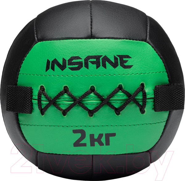Изображение товара Медицинбол Insane  IN24-WB100 (2кг, зеленый)