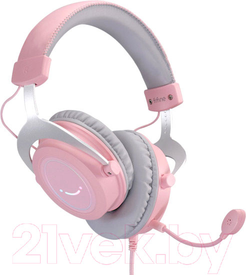 Изображение товара Наушники-гарнитура Fifine H3 (розовый/серый)