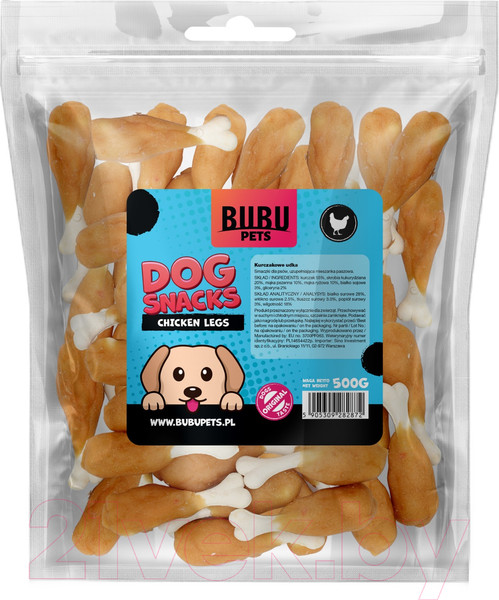 Изображение товара Лакомство для собак Bubu Pets Куриные ножки / PS0018 (500г)