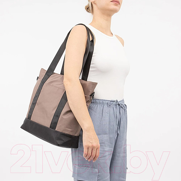 Изображение товара Сумка Ecotope 274-1681-CBK (кофейный/черный)