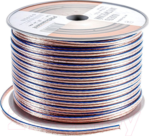 Изображение товара Кабель PROconnect BlueLine 2x2.50 / 01-6208-6 (100м,прозрачный)