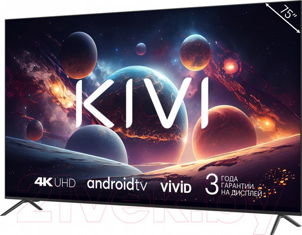Изображение товара Телевизор Kivi 75" M75UD70B (черный)